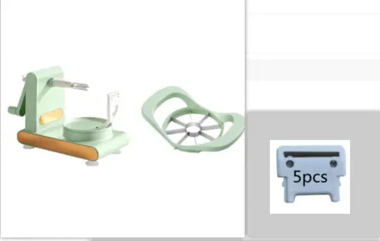 Hand-cranked Multifunctional  Peeler Machine Home Peeler Cutter Kitchen Slicer Tools With Gadgets Fruit  Corer Kitchen Gadgets - PAWSHY